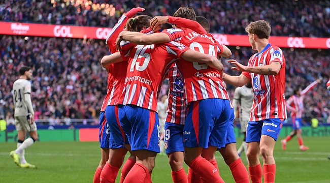 Atletico Madrid zirvede çok mutlu! Üst üste 8. kez...