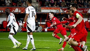 Beşiktaş tek golle kaybetti, Avrupa Ligi'ne veda etti!