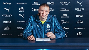 Haaland'dan tarihi imza!