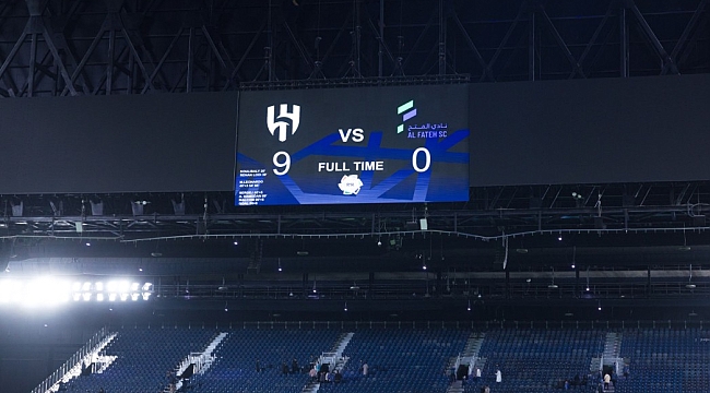 Jorge Jesus'un takımı Al Hilal'dan tarihi skor