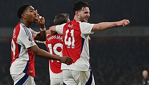 Londra derbisinde zafer Arsenal'in!