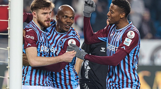 Trabzonspor farklı kazandı
