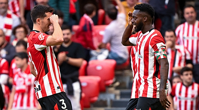 Athletic Bilbao, Valladolid'e hiç acımadı! Tam 8 gol...
