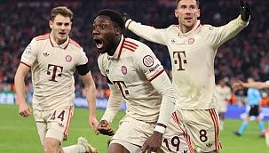Bayern 90+4'te golü buldu, son 16 turuna yükseldi
