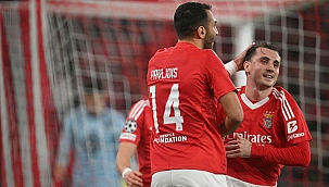 Benfica son 16 biletini kaptı