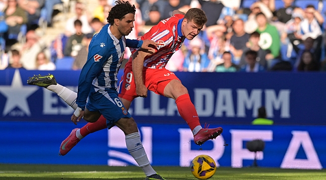 Atletico'ya Espanyol şoku!