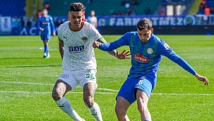 Rizespor ikinci yarıda açıldı, Alanyaspor direnemedi!