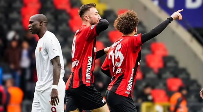 Aboubakar'ın golü yetmedi, Gaziantep FK geri döndü