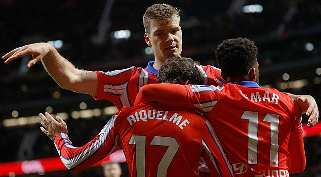 Atletico Madrid'den 4 gollü zafer