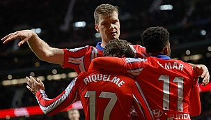 Atletico Madrid'den 4 gollü zafer