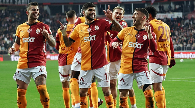 Galatasaray, Samsun'da rahat güldü!