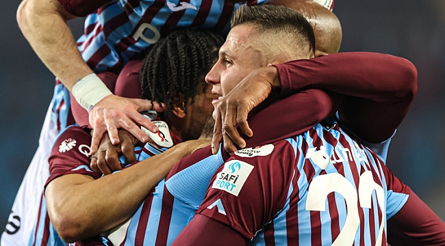 Karadeniz derbisi Trabzonspor'un!