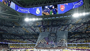 Madrid'de unutulmayacak tribün şov! İşte o anlar...