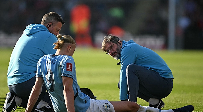 Manchester City'ye Erling Haaland'dan kötü haber
