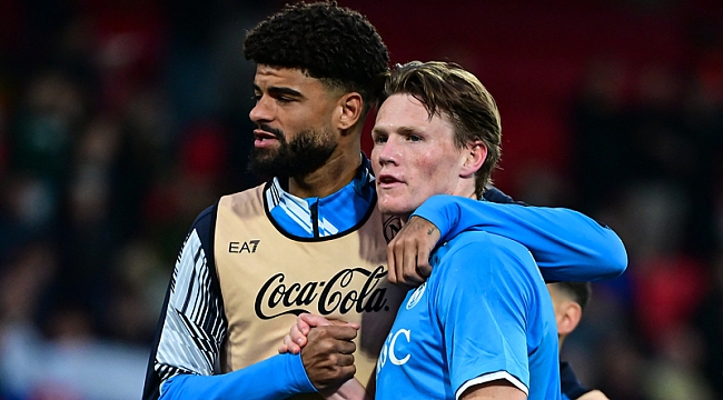 Napoli tek golle güldü! Sahne McTominay'in