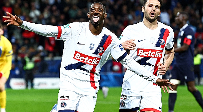 Paris SG kupada geri döndü, finale yükselmeyi başardı