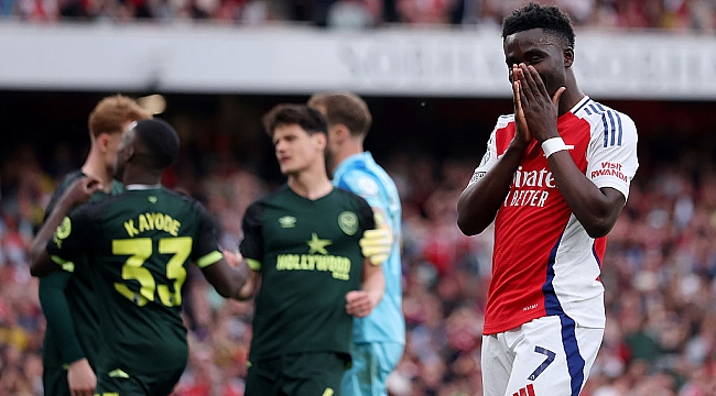Real Madrid'i deviren Arsenal ligde takıldı