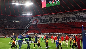 Tribünlerde muhteşem şov!