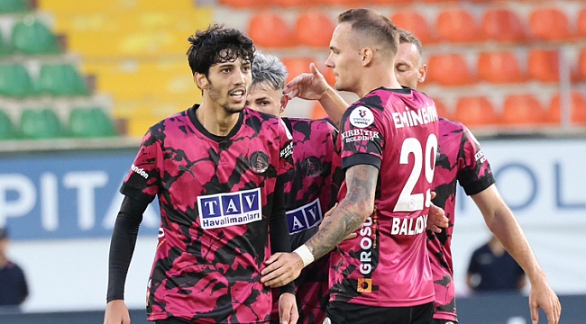 Alanyaspor 2 golle güldü! A.Demir puanla veda etti