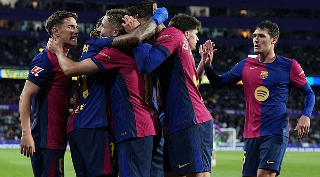 Barcelona'ya 6 dakika yetti