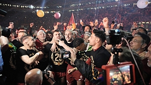 Galatasaray şampiyonluğu kutladı!