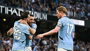 Manchester City 3 golle kazandı