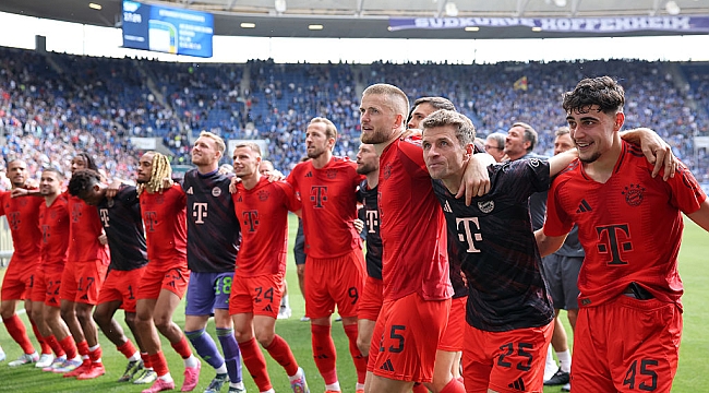 Şampiyon Bayern Münih sezonu 3 puanla kapattı