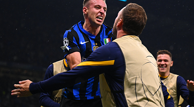 Tarihi maçta zafer Inter'in