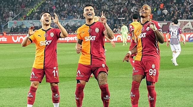 Trabzon'da kazanan Galatasaray!