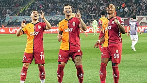 Trabzon'da kazanan Galatasaray!