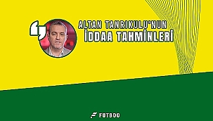 Altan Tanrıkulu'nun iddaa tahminleri