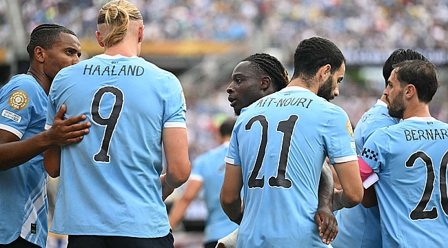 Man. City, Juventus'a 5 gol attı, Haaland tarihe geçti