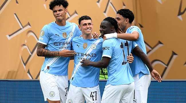 Manchester City işi ilk yarıda bitirmeyi başardı