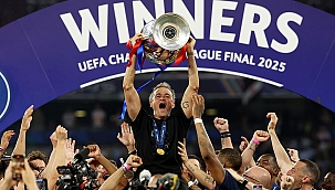 PSG'nin Şampiyonlar Ligi zaferinden özel kareler!
