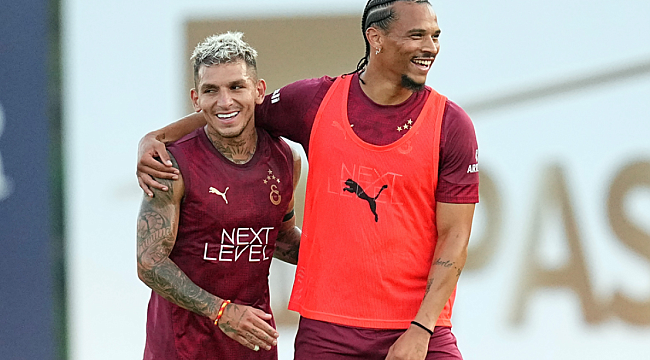 Leroy Sane ilk antrenmanına çıktı! O anlar...