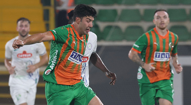 Alanya'da gol sesi çıkmadı