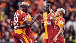 Galatasaray 4'te 4'ü böyle kutladı! İşte maçın o anları