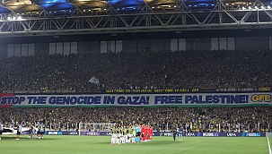 Kadıköy'de Filistin'e özel destek! İşte o kareler...