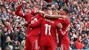 Derbide 3 puan Liverpool'un!