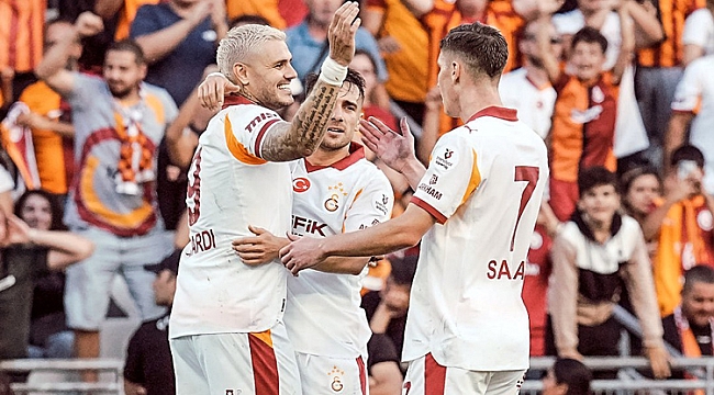 Galatasaray 5'te 5 yaptı!