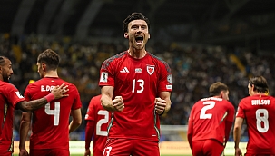 Galler tek golle kazandı