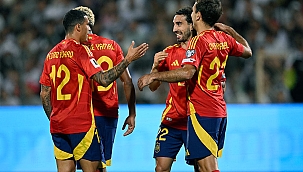 İspanya zorlanmadı! İlk yarıda bitirdi, 3 puanı kaptı