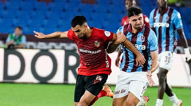 Trabzon'da puanlar paylaşıldı!