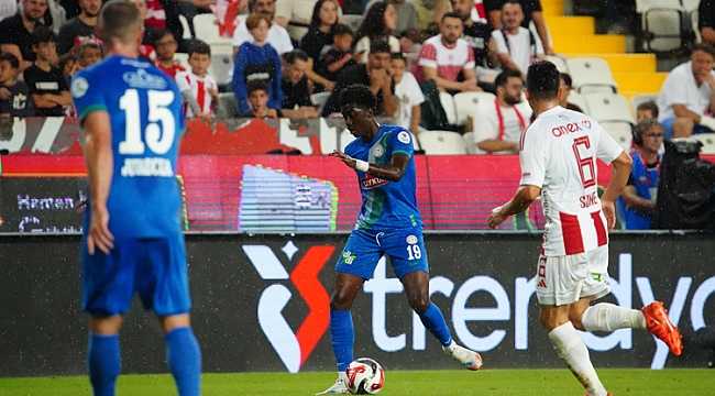 Antalya'da 7 gollü düello! Kazanan Rizespor oldu