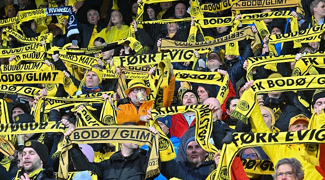 Bodo/Glimt taraftarları, maç öncesinde isyan etti!