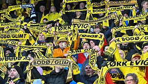 Bodo/Glimt taraftarları, maç öncesinde isyan etti!