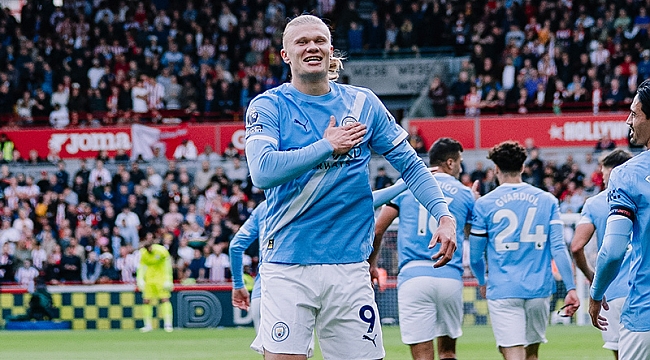 Haaland'dan 'altın' gol!