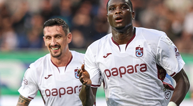 Karadeniz derbisinde kazanan Trabzonspor