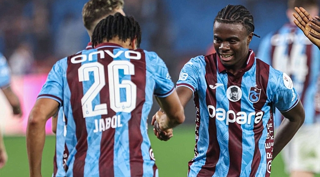 Trabzonspor'un gençleri, Avrupa'ya damga vurdu!