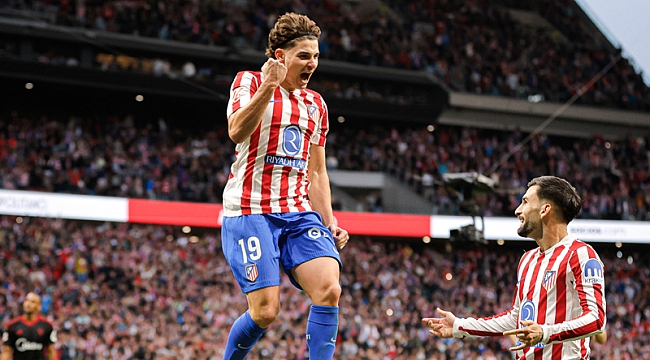 Atletico ikinci yarı açıldı!